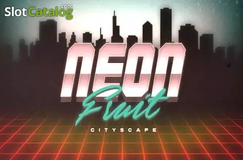Neon Fruit Cityscape Λογότυπο Neon Fruit Cityscape Λογότυπο