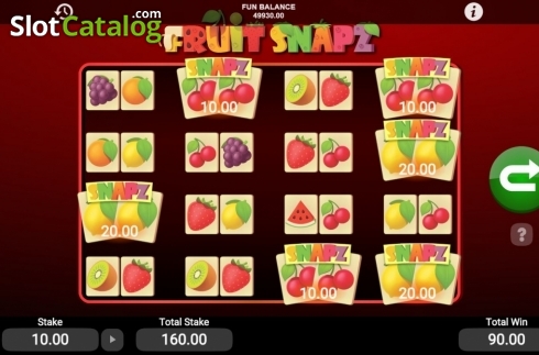 Οθόνη3. Fruit Snapz Κουλοχέρης