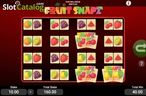 Οθόνη4. Fruit Snapz Κουλοχέρης