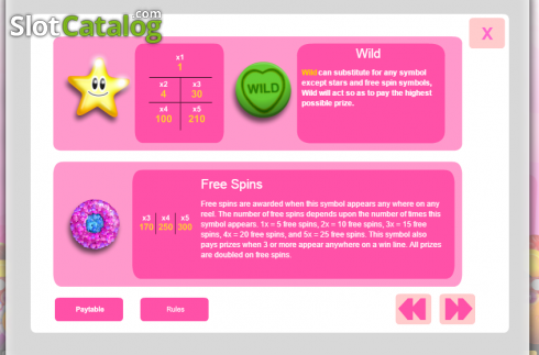 Οθόνη4. Candy Cash (1x2gaming) Κουλοχέρης