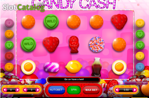 Οθόνη6. Candy Cash (1x2gaming) Κουλοχέρης