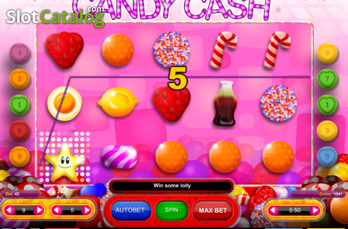 Οθόνη9. Candy Cash (1x2gaming) Κουλοχέρης