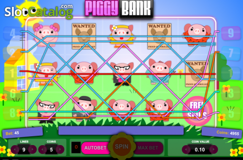 Οθόνη5. Piggy Bank 1x2 Κουλοχέρης