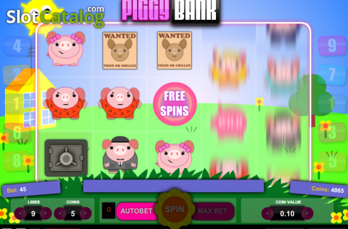 Οθόνη6. Piggy Bank 1x2 Κουλοχέρης