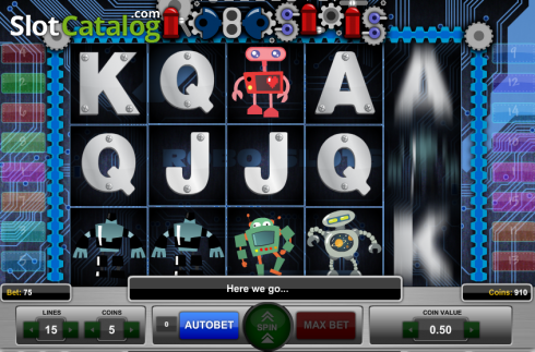 Οθόνη6. Roboslots Κουλοχέρης