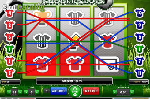 Οθόνη3. Soccer Slots Κουλοχέρης