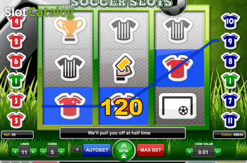 Οθόνη4. Soccer Slots Κουλοχέρης