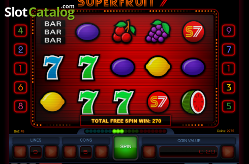 Οθόνη7. Super Fruit 7 Κουλοχέρης