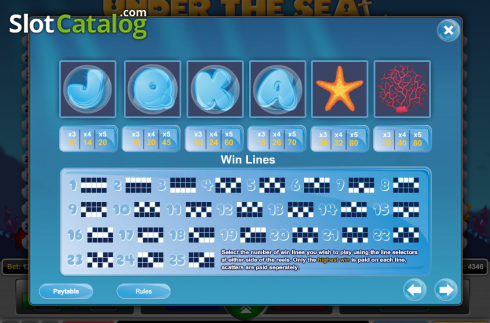 Οθόνη2. Under The Sea 1x2 Κουλοχέρης