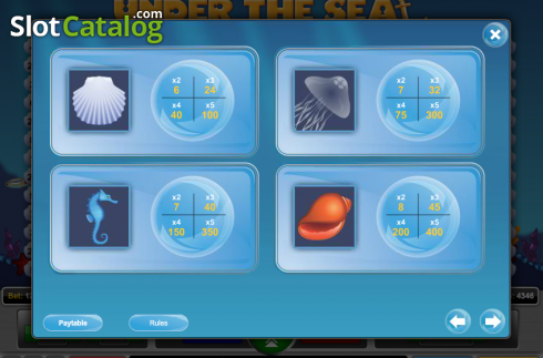 Οθόνη3. Under The Sea 1x2 Κουλοχέρης