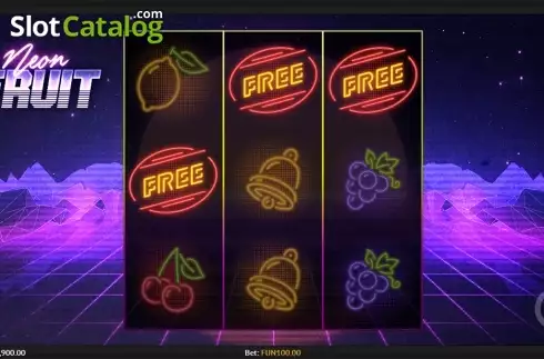 Οθόνη4. Neon Fruit Κουλοχέρης