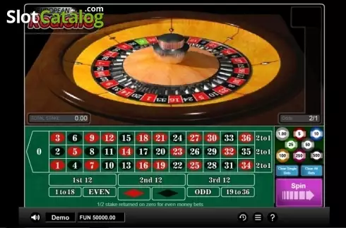 Οθόνη2. European Roulette (1x2 gaming) Κουλοχέρης
