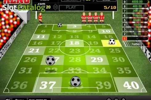 Οθόνη4. Keno Kick Off Κουλοχέρης