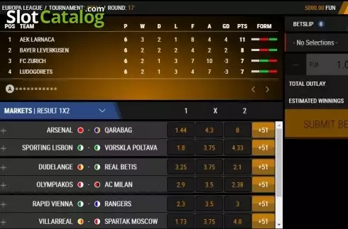 Οθόνη2. Virtual Europa League Κουλοχέρης