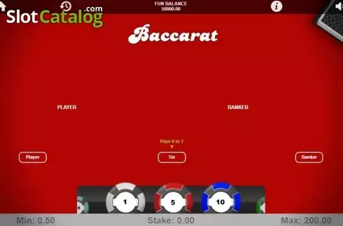 Οθόνη2. Baccarat (1x2gaming) Κουλοχέρης