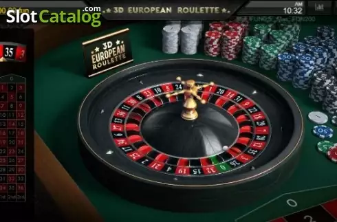 Οθόνη3. 3D European Roulette (IronDog) Κουλοχέρης