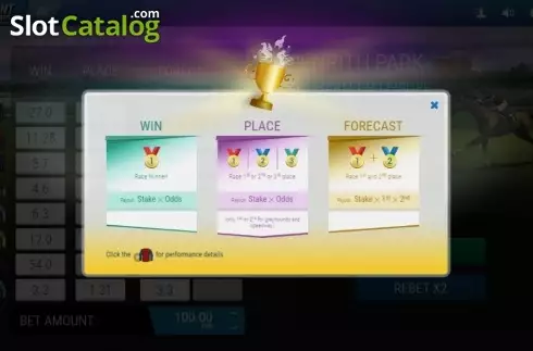 Οθόνη6. Instant Virtual Horses Κουλοχέρης