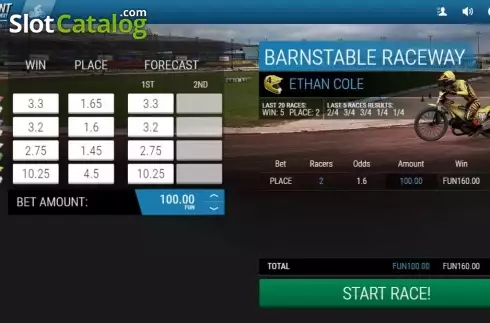 Οθόνη3. Instant Virtual Speedway Κουλοχέρης