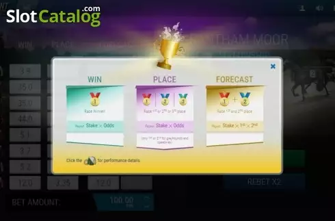 Οθόνη6. Instant Virtual Trotting Κουλοχέρης