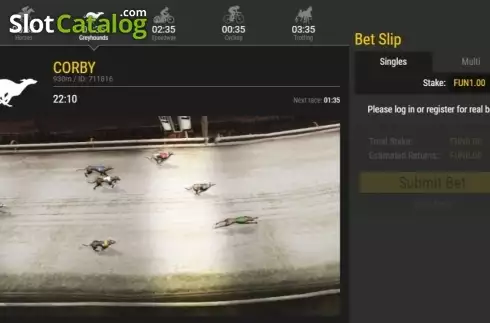 Οθόνη2. Virtual Greyhounds Κουλοχέρης