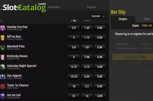 Οθόνη3. Virtual Trotting Κουλοχέρης 