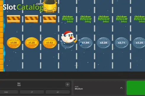 Οθόνη2. Chicken Rough Xmas Κουλοχέρης