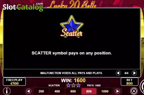 Οθόνη9. Lucky 20 Bells Κουλοχέρης