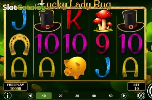 Οθόνη2. Lucky Lady Bug Κουλοχέρης