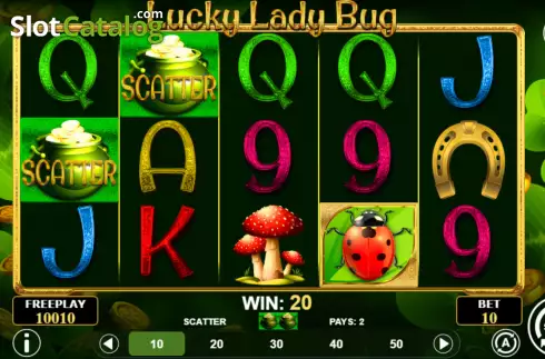 Οθόνη3. Lucky Lady Bug Κουλοχέρης