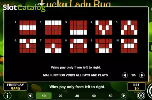 Οθόνη6. Lucky Lady Bug Κουλοχέρης