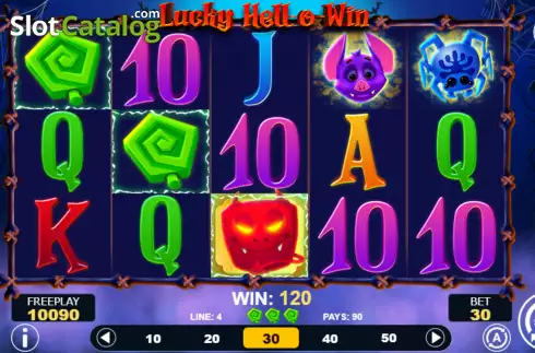 Οθόνη4. Lucky Hell-o-Win Κουλοχέρης