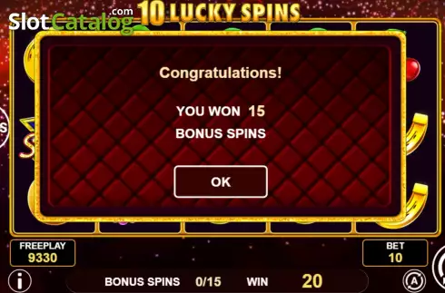 Οθόνη7. 10 Lucky Spins Κουλοχέρης