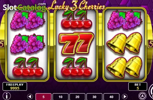 Οθόνη2. Lucky 3 Cherries Κουλοχέρης