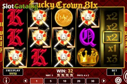 Οθόνη6. Lucky Crown 81x Κουλοχέρης