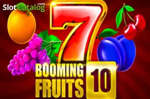 Booming Fruits 10 Λογότυπο Booming Fruits 10 Λογότυπο