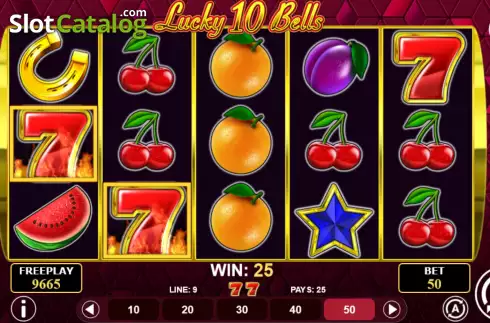 Οθόνη3. Lucky 10 Bells Κουλοχέρης