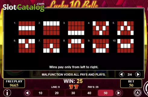 Οθόνη7. Lucky 10 Bells Κουλοχέρης