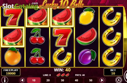 Οθόνη5. Lucky 10 Bells Κουλοχέρης