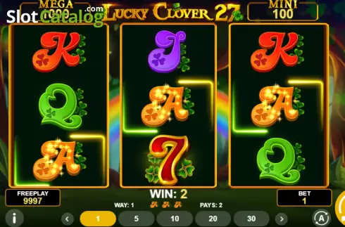 Οθόνη3. Lucky Clover 27 Κουλοχέρης 