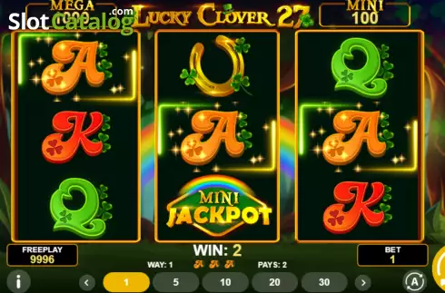 Οθόνη4. Lucky Clover 27 Κουλοχέρης 
