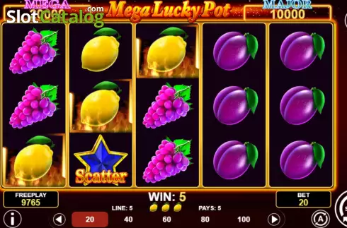 Οθόνη3. Mega Lucky Pot Κουλοχέρης