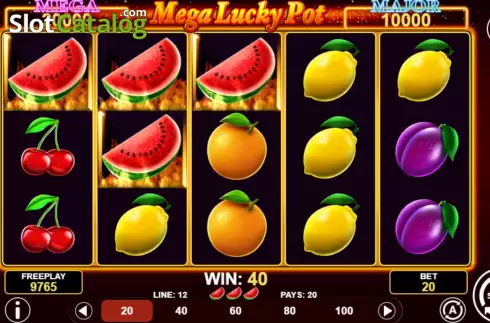 Οθόνη4. Mega Lucky Pot Κουλοχέρης