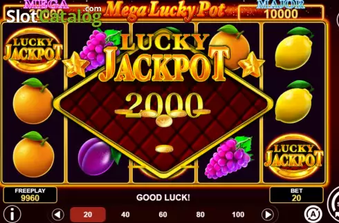 Οθόνη6. Mega Lucky Pot Κουλοχέρης