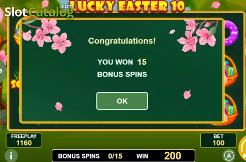 Οθόνη7. Lucky Easter 10 Κουλοχέρης