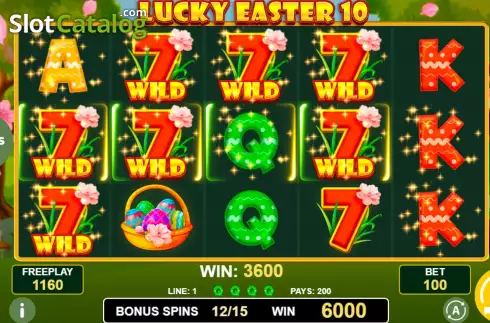 Οθόνη9. Lucky Easter 10 Κουλοχέρης