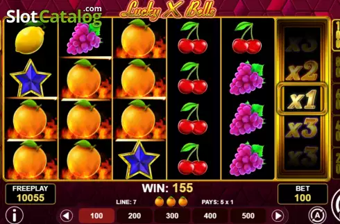 Οθόνη4. Lucky X Bells Κουλοχέρης