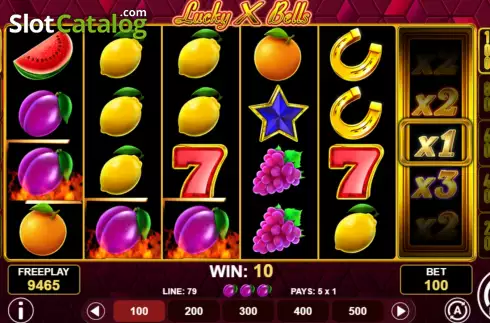 Οθόνη3. Lucky X Bells Κουλοχέρης