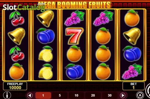 Οθόνη3. Mega Booming Fruits Κουλοχέρης