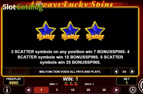Οθόνη7. Allways Lucky Spins Κουλοχέρης