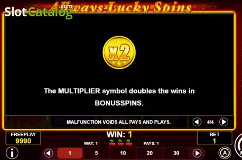 Οθόνη8. Allways Lucky Spins Κουλοχέρης